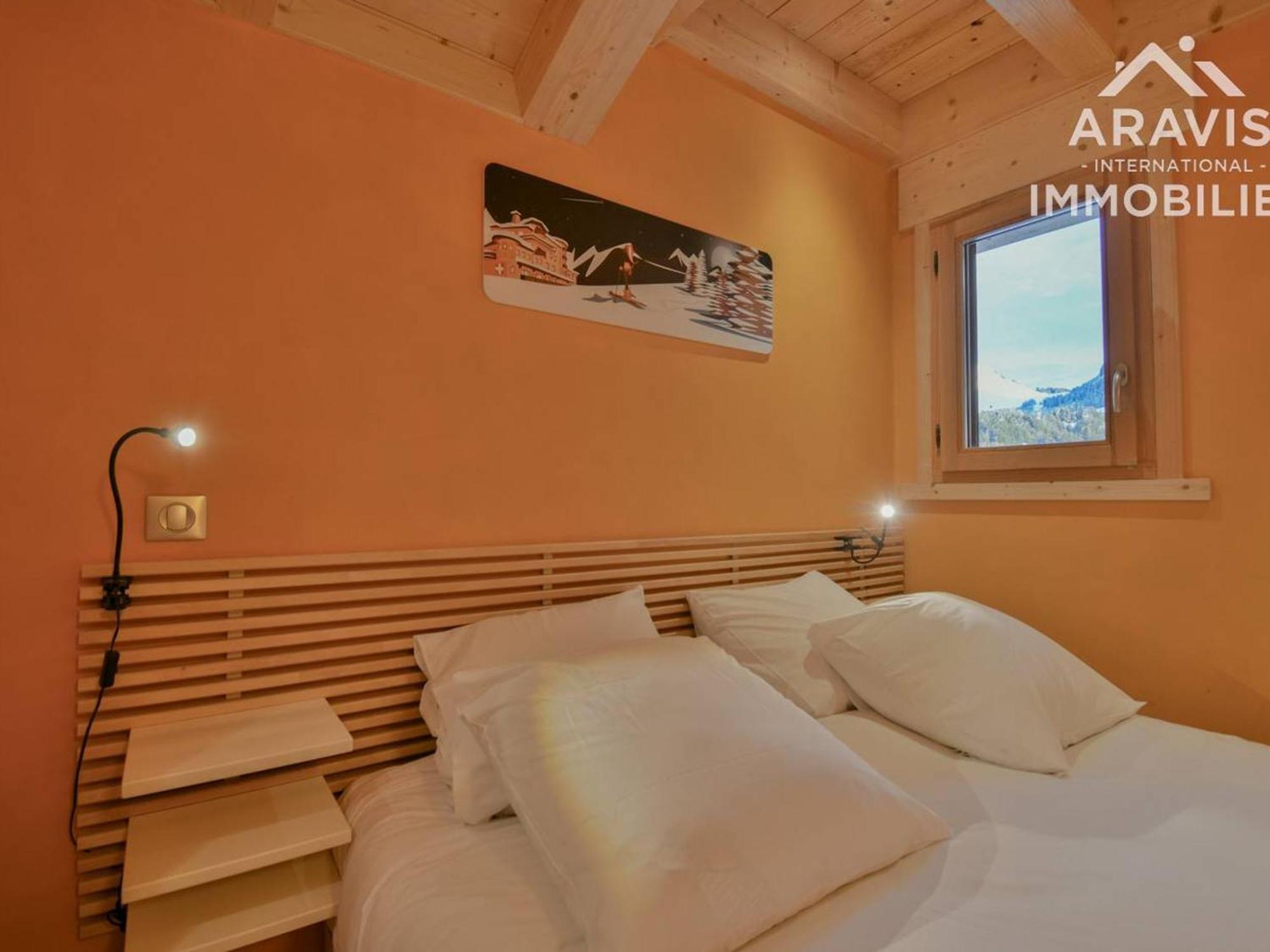 Chalet 5 Chambres Pour 8 Pers. Avec Wi-Fi Et Garage Au Grand-Bornand - Fr-1-391-199 เลอกรองด์บอร์นอง ภายนอก รูปภาพ