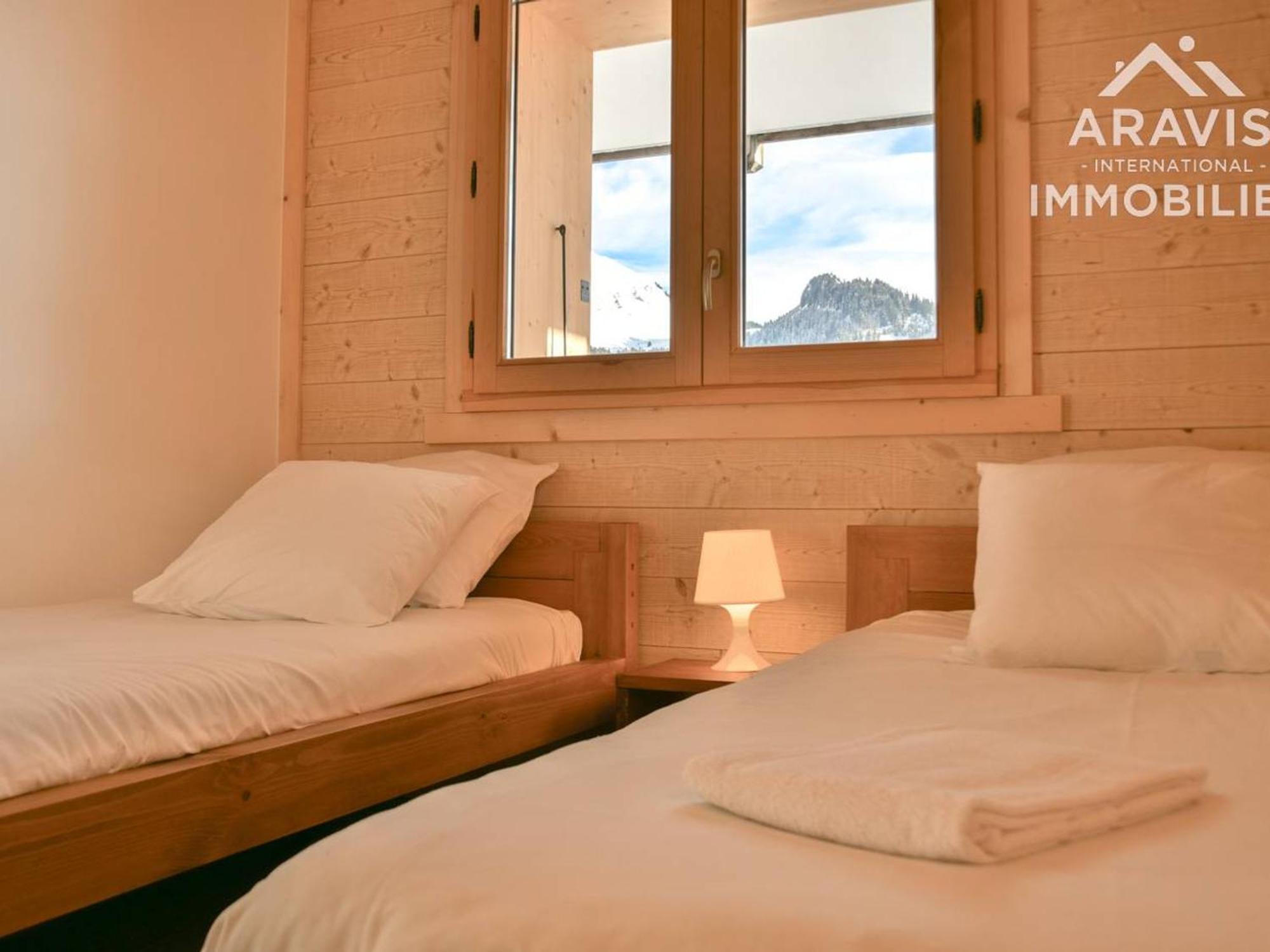 Chalet 5 Chambres Pour 8 Pers. Avec Wi-Fi Et Garage Au Grand-Bornand - Fr-1-391-199 เลอกรองด์บอร์นอง ภายนอก รูปภาพ