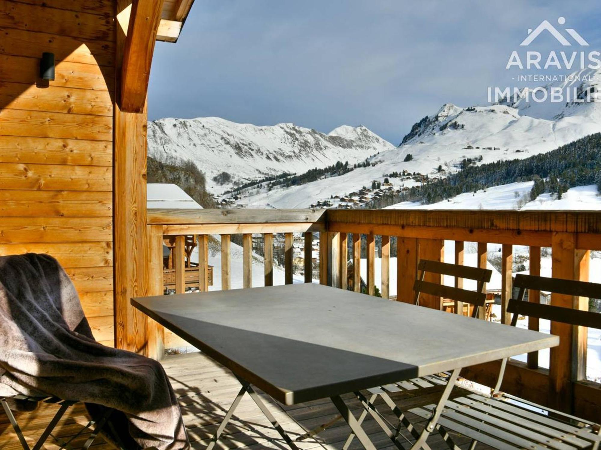 Chalet 5 Chambres Pour 8 Pers. Avec Wi-Fi Et Garage Au Grand-Bornand - Fr-1-391-199 เลอกรองด์บอร์นอง ภายนอก รูปภาพ