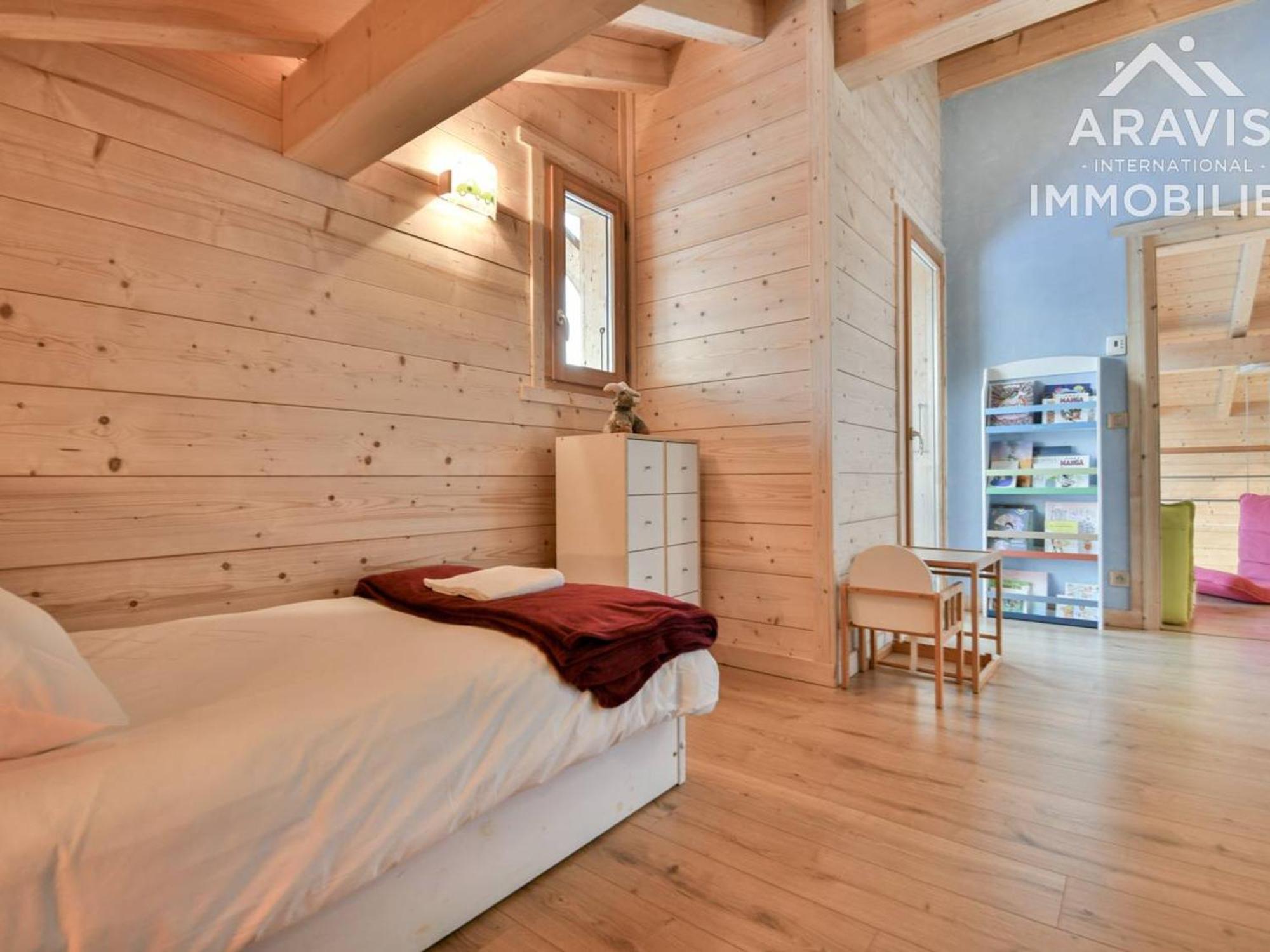 Chalet 5 Chambres Pour 8 Pers. Avec Wi-Fi Et Garage Au Grand-Bornand - Fr-1-391-199 เลอกรองด์บอร์นอง ภายนอก รูปภาพ